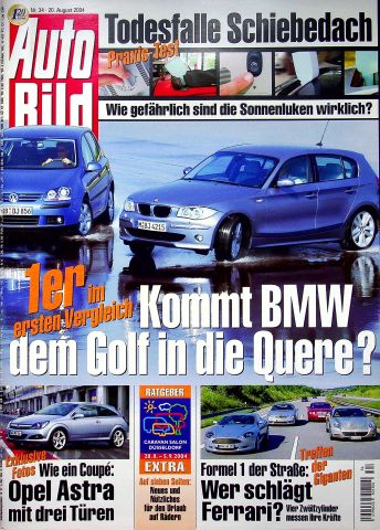 Deckblatt Auto Bild (34/2004)